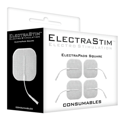 ELECTRASTIM - QUADRATISCHE SELBSTKLEBENDE PADS - Sexotim