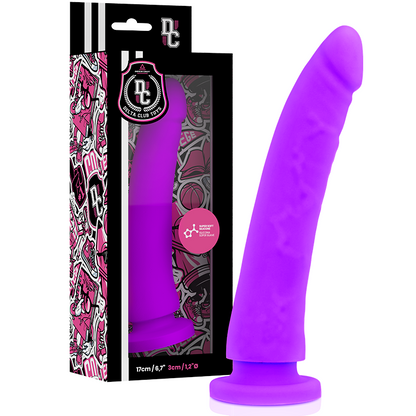 DELTA CLUB - TOYS LILA DILDO MEDIZINISCHES SILIKON 17 CM -O- 3 CM - Sexotim