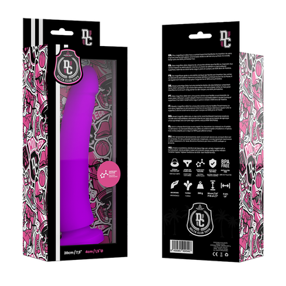 DELTA CLUB - TOYS LILA DILDO MEDIZINISCHES SILIKON 20 CM -O- 4 CM - Sexotim