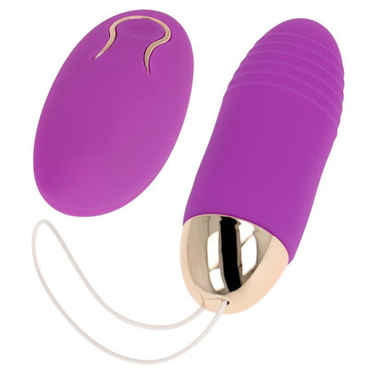 OHMAMA - VIBRIERENDES EI MIT FERNBEDIENUNG 10 GESCHWINDIGKEITEN LILA - Sexotim