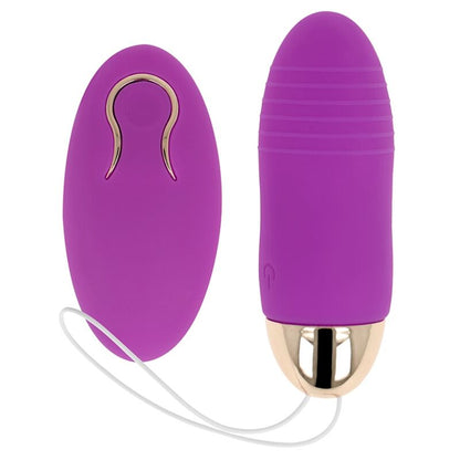 OHMAMA - VIBRIERENDES EI MIT FERNBEDIENUNG 10 GESCHWINDIGKEITEN LILA - Sexotim