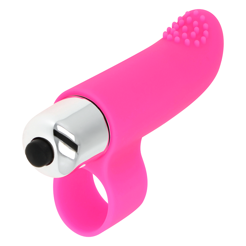 OHMAMA - TEXTURIERTER VIBRIERENDER FINGERHUT 8 CM - Sexotim