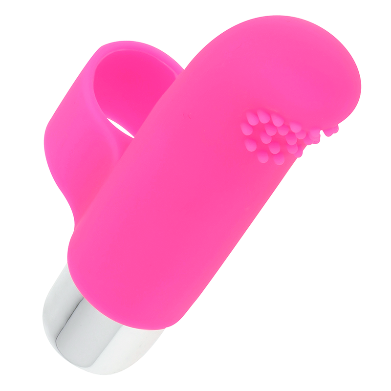 OHMAMA - TEXTURIERTER VIBRIERENDER FINGERHUT 8 CM - Sexotim