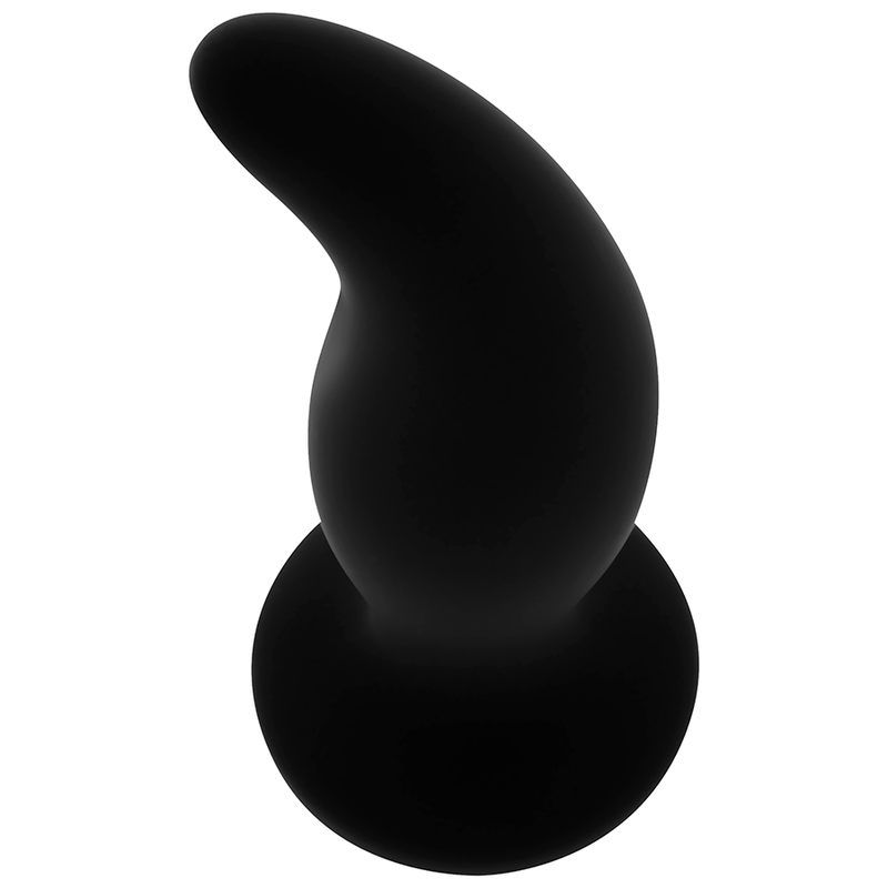 OHMAMA - GEBOGENER SILIKON-ANALSPlug P-Punkt 12 cm - Sexotim