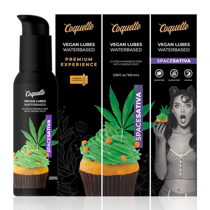 COQUETTE CHIC DESIRE - PREMIUM EXPERIENCE VEGANES SPACE SATIVA-GLEITMITTEL 100 ML - Sexotim