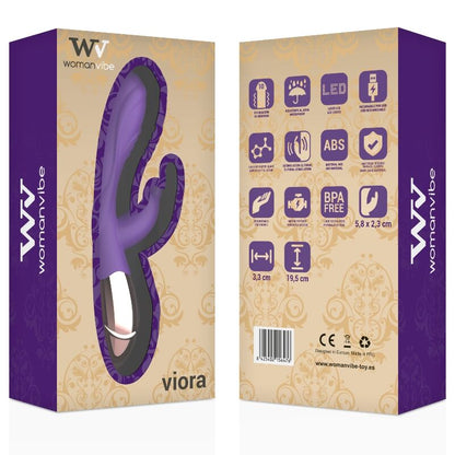 WOMANVIBE - VIORA SILICONE RECHARGEABLE VIBRATOR - Sexotim