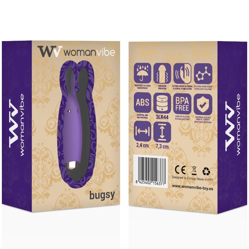 WOMANVIBE - BUGSY SILICONE STIMULATOR - Sexotim