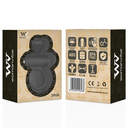 WOMANVIBE - ZEUS SILICONE VIBRATOR RING - Sexotim