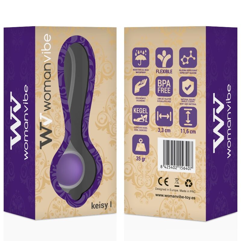 WOMANVIBE - KEISY I BALL GEISHA SILICONE - Sexotim