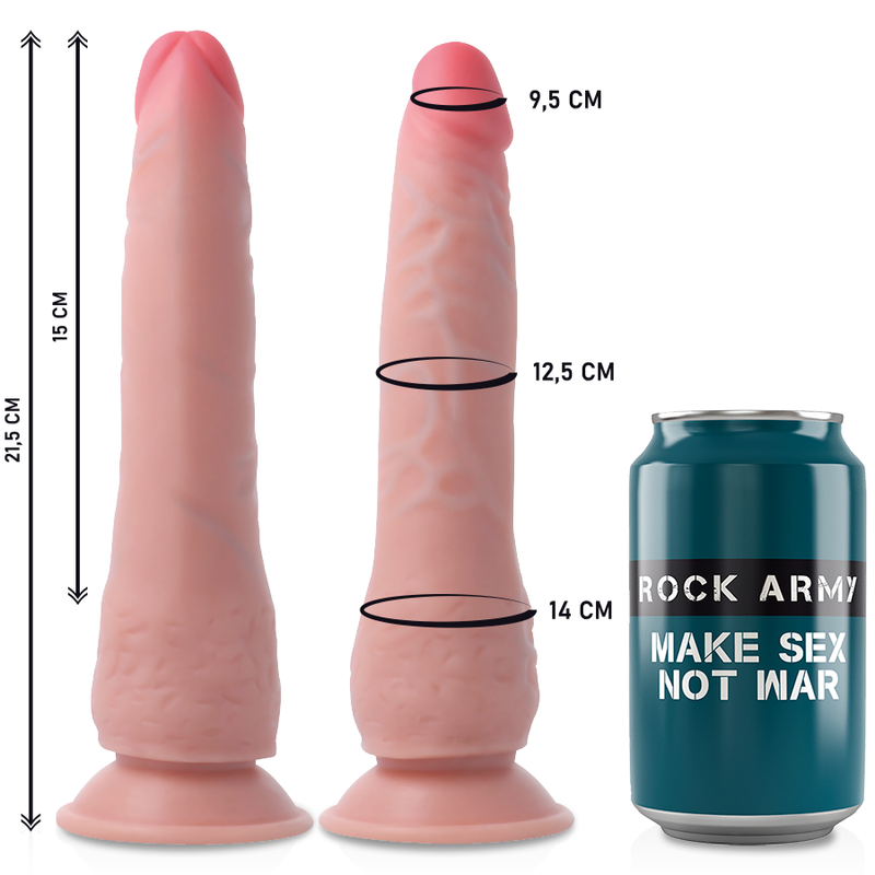 ROCKARMY - GURT + DUAL DENSITY CRUSADER 21.5 CM -O- 4.46 CM - Sexotim