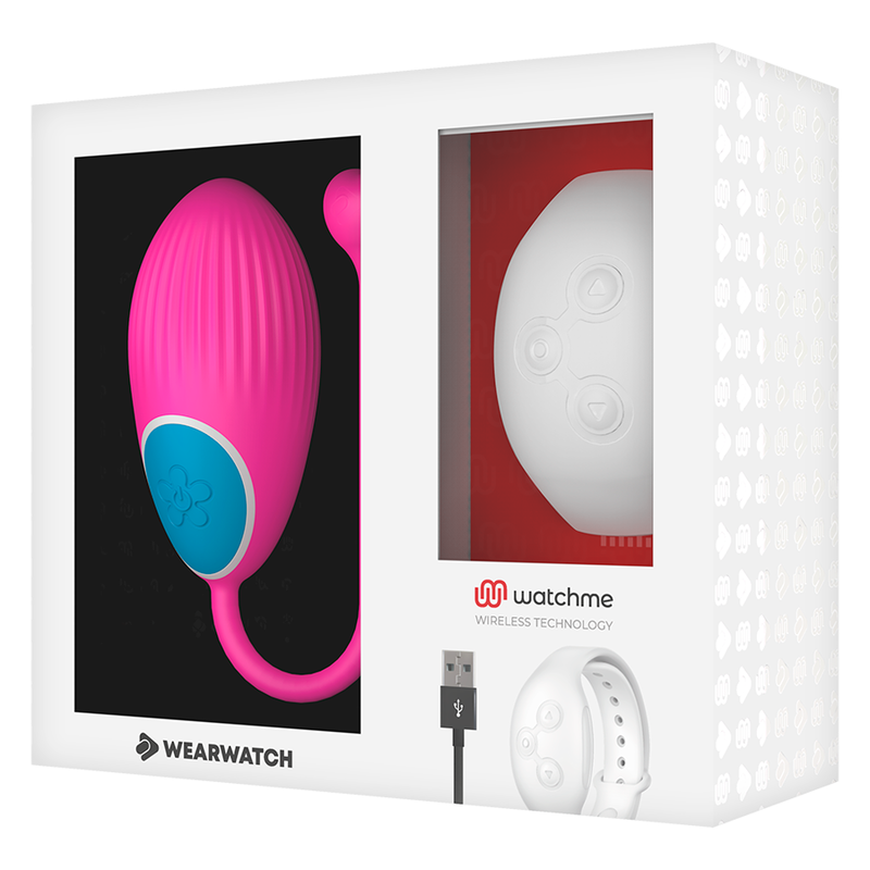 WEARWATCH - WATCHME-TECHNOLOGIE FERNBEDIENUNG EGG FUCHSIA / NIVEO - Sexotim