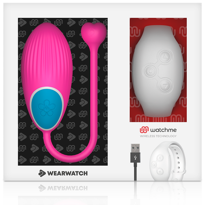 WEARWATCH - WATCHME-TECHNOLOGIE FERNBEDIENUNG EGG FUCHSIA / NIVEO - Sexotim