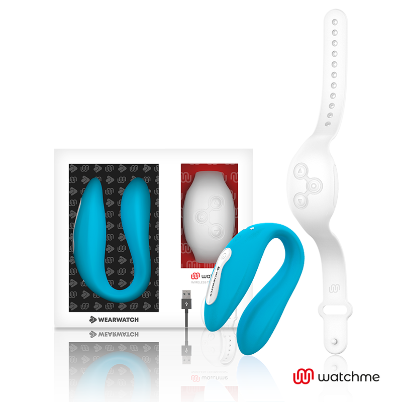 WEARWATCH - WATCHME DUAL TECHNOLOGY VIBRATOR INDIGO/SNOW - Sexotim