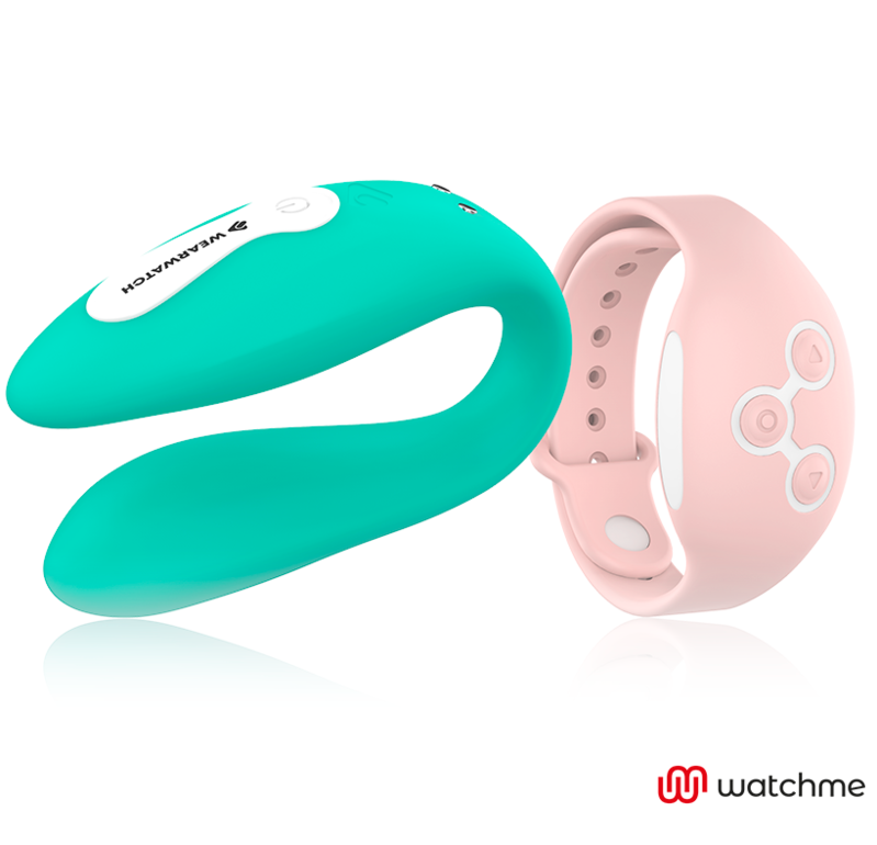 WEARWATCH - WATCHME DUAL TECHNOLOGY VIBRATOR MEERWASSER / ROSA - Sexotim