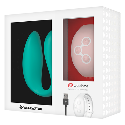 WEARWATCH - WATCHME DUAL TECHNOLOGY VIBRATOR MEERWASSER / ROSA - Sexotim