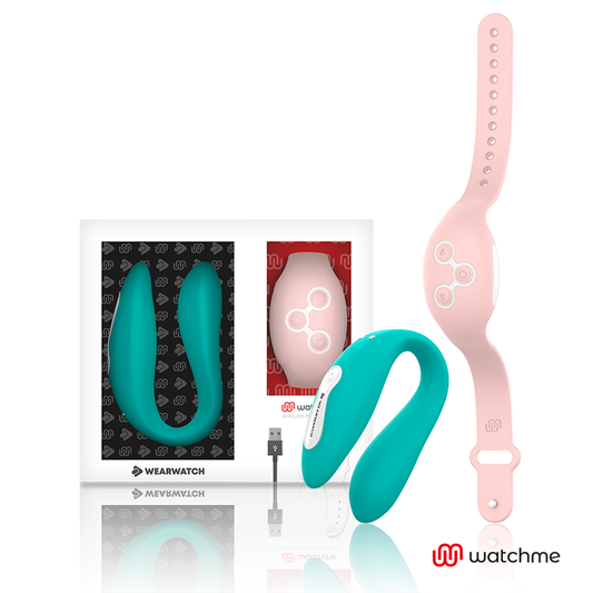 WEARWATCH - WATCHME DUAL TECHNOLOGY VIBRATOR MEERWASSER / ROSA - Sexotim