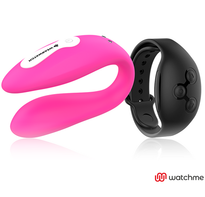 WEARWATCH - WATCHME DUAL TECHNOLOGY VIBRATOR FUCHSIA/AZABACHE - Sexotim