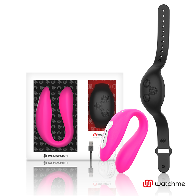 WEARWATCH - WATCHME DUAL TECHNOLOGY VIBRATOR FUCHSIA/AZABACHE - Sexotim