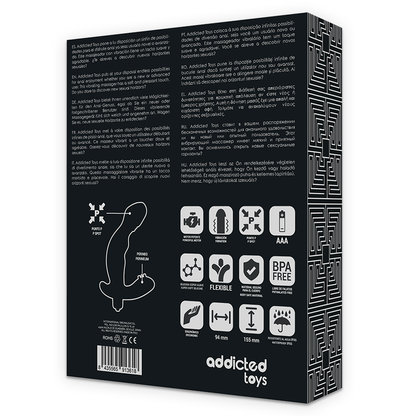 ADDICTED TOYS - ANALSTIMULATOR PROSTATA REALISTISCHER P-SPOT-VIBE AUS SILIKON - Sexotim