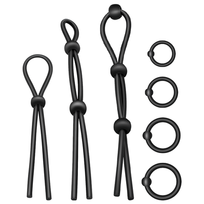 ADDICTED TOYS - FLEXIBLES SILIKON-COCKRING-SET 7-TEILIG - Sexotim