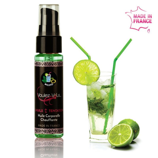 VOULEZ-VOUS - WRMENDES KÖRPERÖL - MOJITO 35 ML - Sexotim