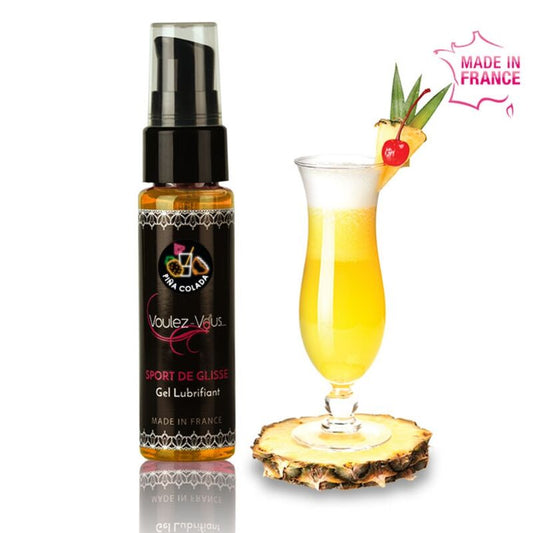 VOULEZ-VOUS - GLEITMITTEL AUF WASSERBASIS - PIÑA COLADA - 35 ML - Sexotim